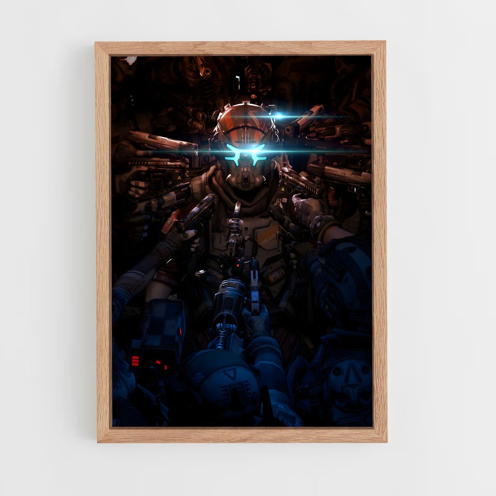 Poster Halo Éternel – affiche Titanfall (vue 4)